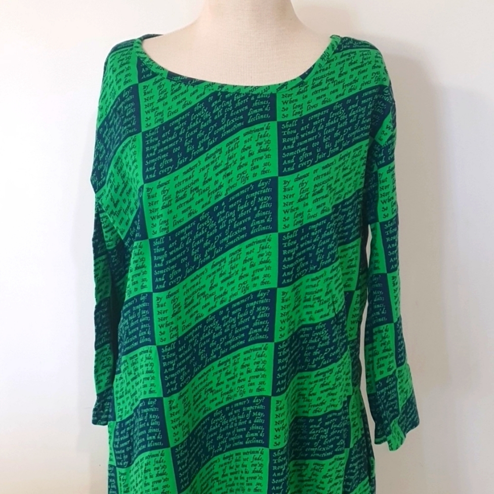 Svaha Size 3X Green Dress with pockets (approx size 20) - Picture 2 of 7